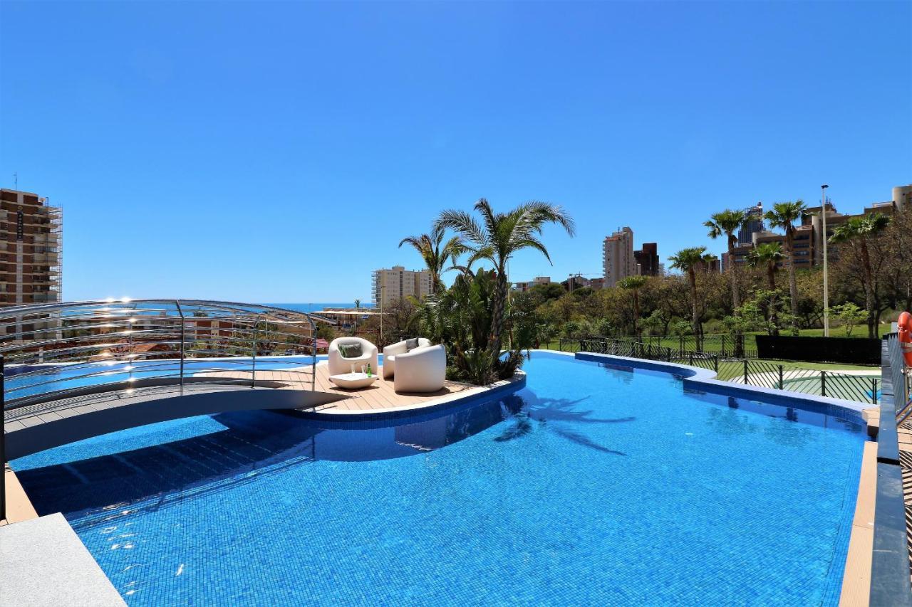 Sunset Drive Resort Apartment 4-8 Poniente Beach Benidorm Bagian luar foto