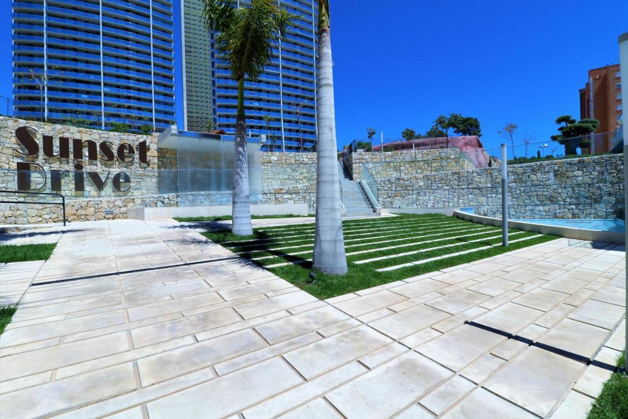 Sunset Drive Resort Apartment 4-8 Poniente Beach Benidorm Bagian luar foto